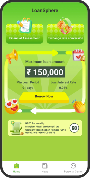 Loan application dashboard